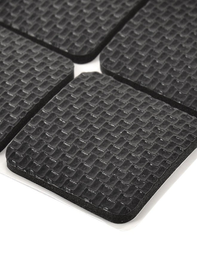 Prostuff.in Furniture Silicone Protection Cover || Square Shape Rubber Floor Protector, Non Slip Furniture Pads, Sofa Bed Balance Pad Noise Insulation Pad,4 Cm Black Color,8 Pcs - Image 3